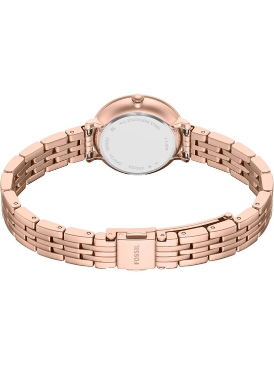 Women\'s Rose Gold-Tone Stainless Steel Heidi Three-Hand Crystal Wrist Watch main image 5